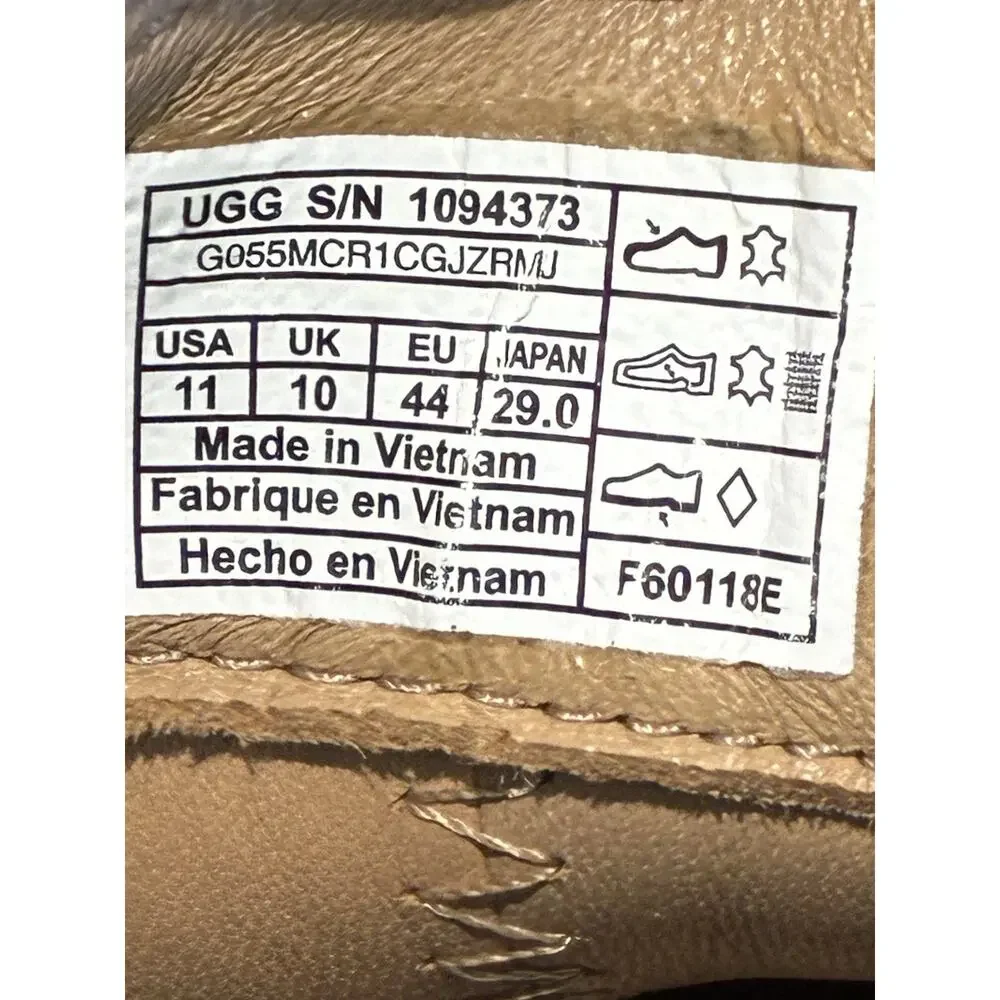 UGG CAMINO CHELSEA MEN BOOTS SUEDE DESERT TAN US 11
